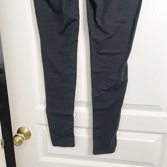 Athleta Faux Leather High Rise Full Length Spandex Athletic Leggings - Picture 10 of 12